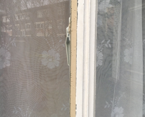 Metal windows glass replacement